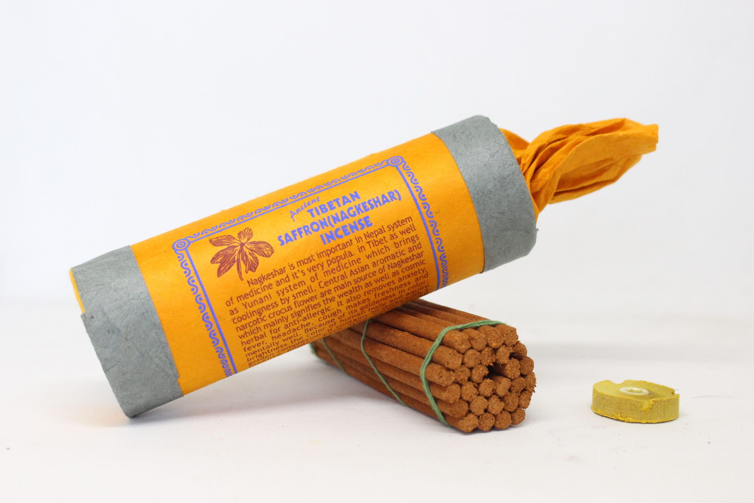 Ancient Tibetan Saffron Incense 1 Ancient Tibetan Saffron Incense